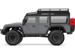Traxxas 97054-1SLVRTRX-4M Land Rover Defender 4x4 Crawler 1:18 silber 100% RTR