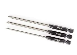 Traxxas 8714Speed Bit Set, Schraubendreher 3teilig gerade Kreuz- und Schlitzschraubendreher