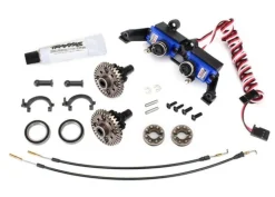 Traxxas 8195Sperrdifferentiale v/h,montiert,m. T-Lock-Anschluss & Servos