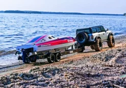 Traxxas 10650Tandem-Achsen Boots-Anhänger für Disruptor passend für diverse 1:10 TRX-Modelle