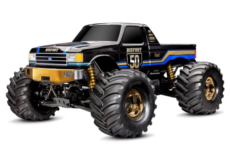 Traxxas 77136-4-50THX-Monster BIGFOOT 8S VXL 1:7 Monster-Truck RTR 50TH LIMITED-Edition- begrenzte Stückzahl