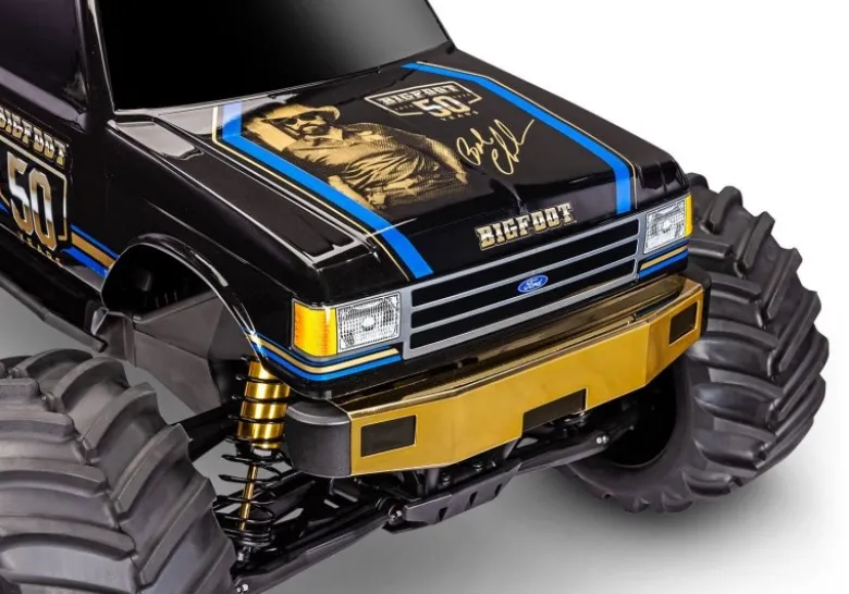 Traxxas 77136-4-50THX-Monster BIGFOOT 8S VXL 1:7 Monster-Truck RTR 50TH LIMITED-Edition- begrenzte Stückzahl