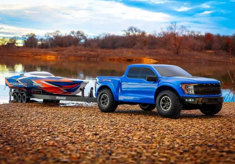 Traxxas 10350Traxxas Boots-Anhänger für Spartan, Spartan SR & M41 für Raptor, TRX4/6 auch High Trail-1118cm lang !