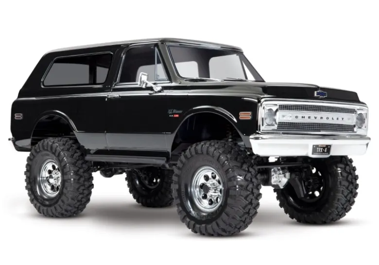 Traxxas 8183XCanyon Trail Reifen auf Felge chrome für TRX-4 5225A Achse
