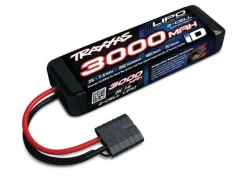 Traxxas 2827XLiPo Akku Power Cell 3000mAh 7,4V 2s 20C mit iD-Stecker Top Lipo für alle TRX-4 Rustler Slash 2WD 4X4 etc