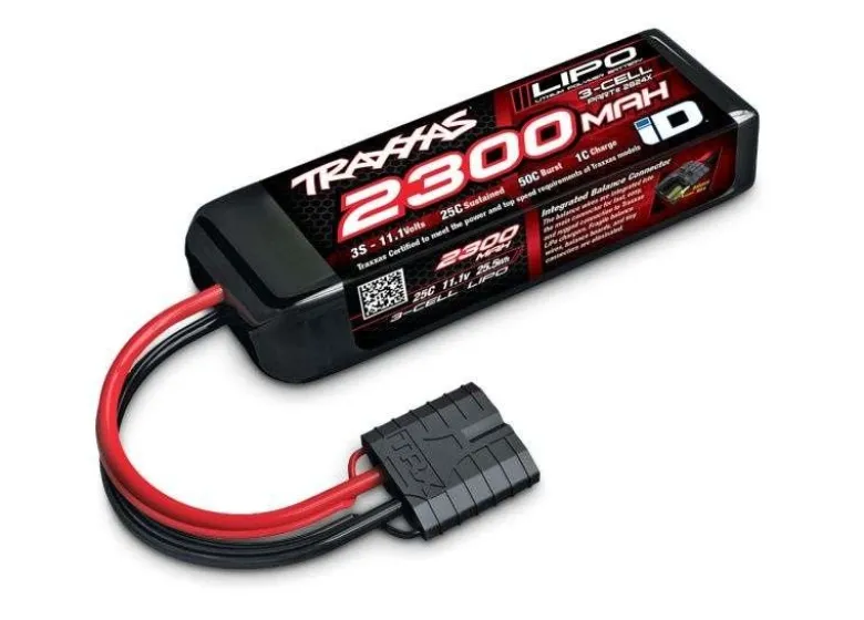Traxxas 2824X3S LiPo Akku 2300mAh 11,1V ID-Stecker für Min-XRT Rally nicht für BL-2S Mini Maxx nur mit 3S Combo 3350R