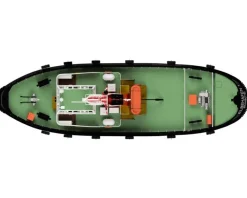 Türkmodel 24558Elbehafen 1 Schlepper/Eisbrecher 1:50 Bausatz