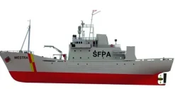 Türkmodel 24553FPV Westra Fischerei Patrouillenboot 1:50 Holzbausatz