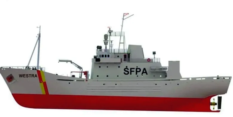 Türkmodel 24553FPV Westra Fischerei Patrouillenboot 1:50 Holzbausatz