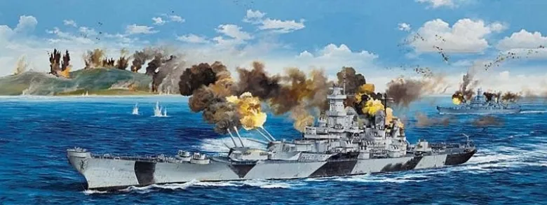 Trumpeter 03706BB-61 USS Iowa Kriegsschiff 1:200 Plastik Modellbausatz