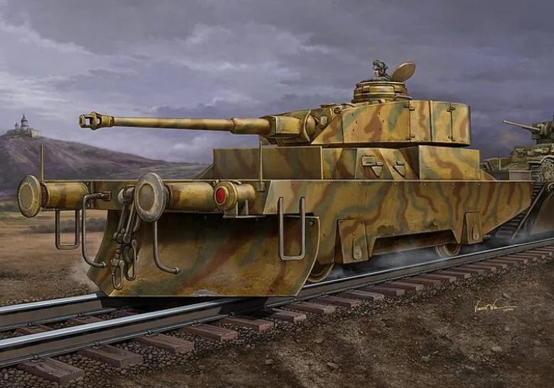 Trumpeter 00369Deutscher Panzerjägerwagen 1:35 Bausatz