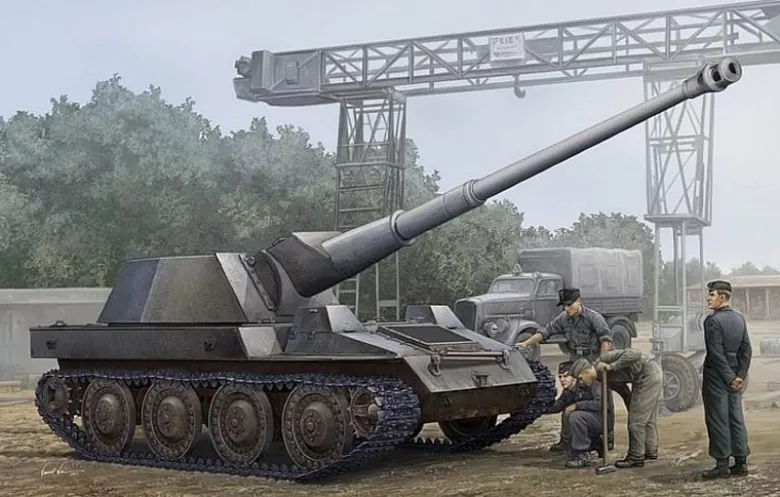 Trumpeter 01598Deutscher Waffenträger Krupp Steyr 1:35 Plastik Bausatz