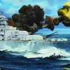 Trumpeter 03702DKM Bismarck 1941 Schlachtschiff 1:200 Plastik Bausatz