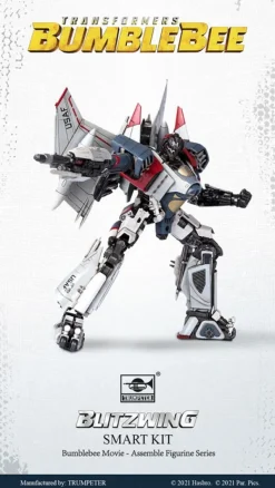 Trumpeter 03101Transformers TF-6 Blitzwing - Bausatz vorbemalt, ohne schneiden und kleben