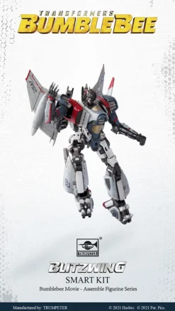 Trumpeter 03101Transformers TF-6 Blitzwing - Bausatz vorbemalt, ohne schneiden und kleben