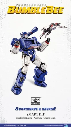 Trumpeter 03112Transformers TF-6 Soundwave & Ravage - Bausatz vorbemalt, ohne schneiden und kleben
