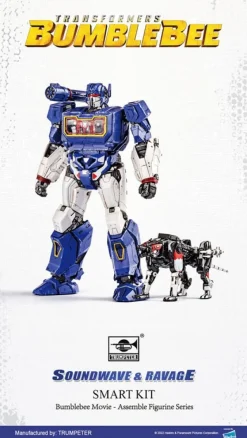Trumpeter 03112Transformers TF-6 Soundwave & Ravage - Bausatz vorbemalt, ohne schneiden und kleben
