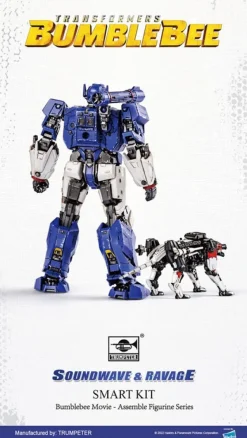 Trumpeter 03112Transformers TF-6 Soundwave & Ravage - Bausatz vorbemalt, ohne schneiden und kleben