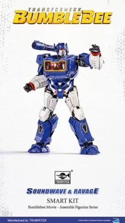 Trumpeter 03112Transformers TF-6 Soundwave & Ravage - Bausatz vorbemalt, ohne schneiden und kleben
