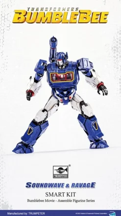 Trumpeter 03112Transformers TF-6 Soundwave & Ravage - Bausatz vorbemalt, ohne schneiden und kleben