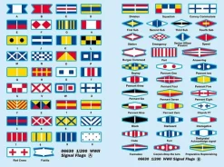 Trumpeter 066301/200 WW II Signalflaggen