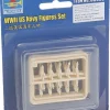 Trumpeter 06633WWII US Navy Figuren Set 1:200