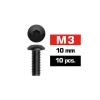 Ultimate Racing UR162310Schrauben - Rundkopf - Hex (Allen) - M3 x 10mm (10 Stk.)
