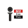 Ultimate Racing UR161206Schrauben - Senkkopf - Innensechskant - M2 x 6mm (10)