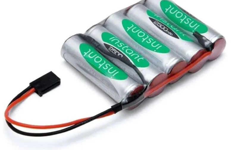 Vapex VP2500AAS5F2Empfänger Akku NiMH 6,0V 2500mAh - flach, JR