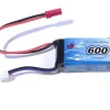 Vapex VPLP005F2S LiPo Akku 7,4V 600mAh 25C mit BEC-Stecker