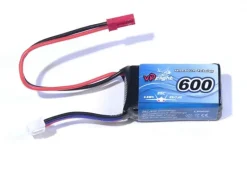 Vapex VPLP005F2S LiPo Akku 7,4V 600mAh 25C mit BEC-Stecker