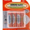 Vapex VP4VTE2900AAMignon Akkus NiMH AA/R6 2900mAh (4 Stück)