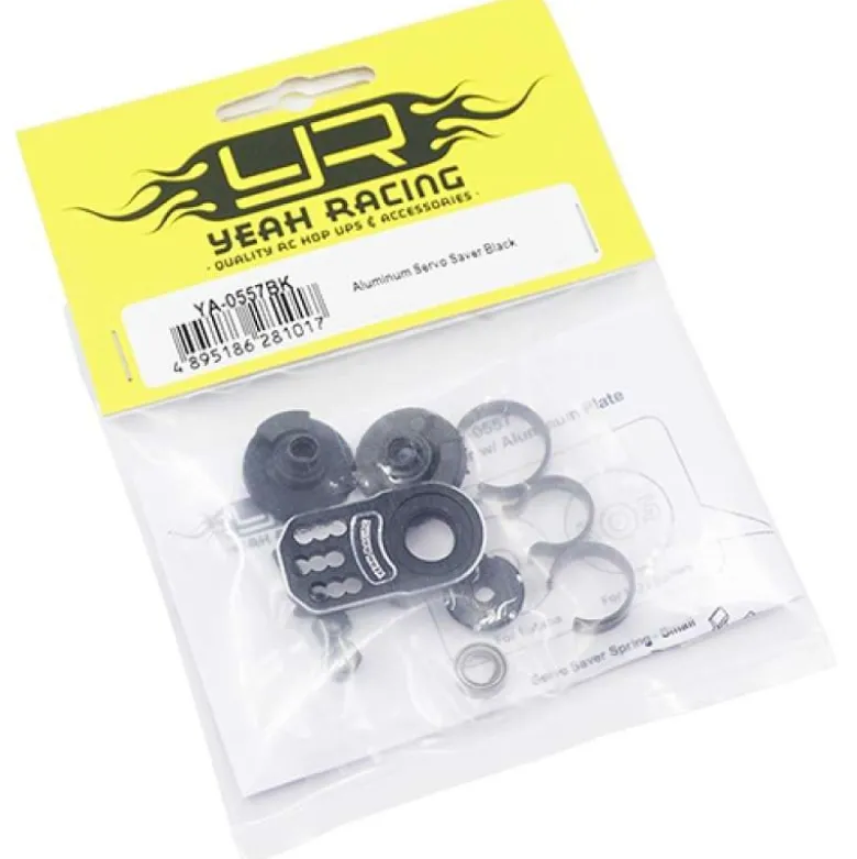 Yeah Racing YA-0557BKAluminium Servo Saver schwarz