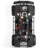 Yikong YK4107BPro Crawler Brushless 4WD 1/10 RTR Grau Zweistuf. Schaltgetriebe über Sender - Portalachsen & Licht