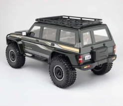 Yikong YK4107BPro Crawler Brushless 4WD 1/10 RTR Grau Zweistuf. Schaltgetriebe über Sender - Portalachsen & Licht