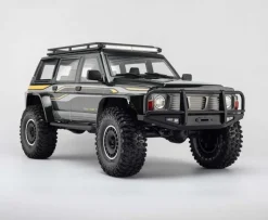 Yikong YK4107BPro Crawler Brushless 4WD 1/10 RTR Grau Zweistuf. Schaltgetriebe über Sender - Portalachsen & Licht