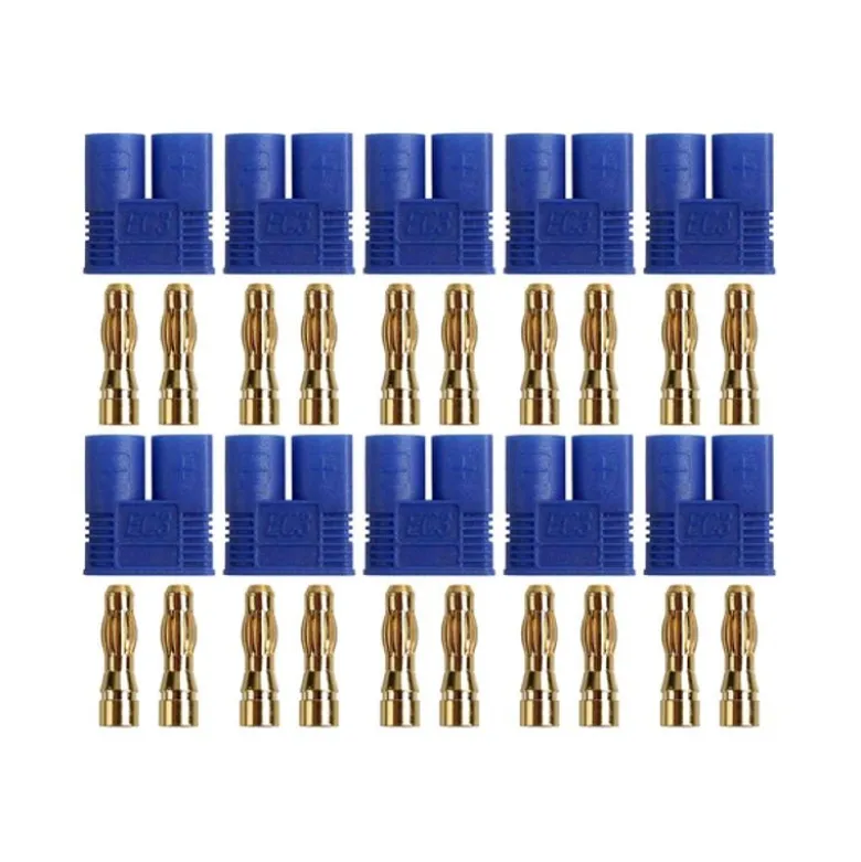 Yuki Model AM-623-10MGoldkontakt EC3 Stecker (10)