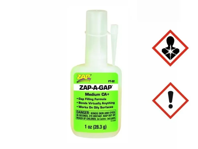 Zap PT02Kleber ZAP-A-GAP CA+ Medium 28.3g