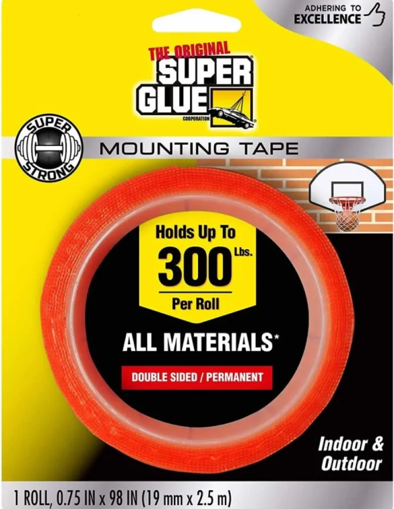 Zap SG11710506Klebeband doppelseitig - superstark - Rolle 19mm x 2.5m
